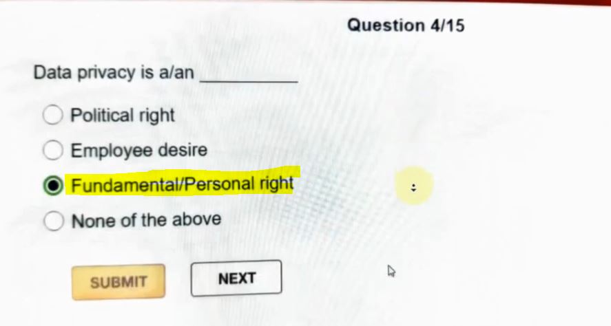 SSA E1 Tester Assessment Answers 67031 - TCS